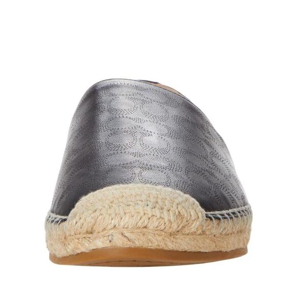 Coach Women’s Carley Perforated Logo Espadrille Flats size 9 - Picture 16 of 16